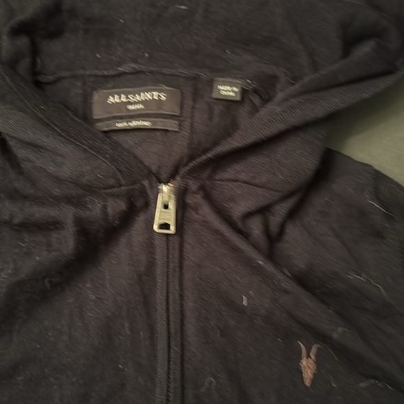 All saints small merino wool hoodie - Picture 2 of 4